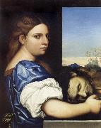 Sebastiano del Piombo Salome with the Head of John the Baptist oil painting